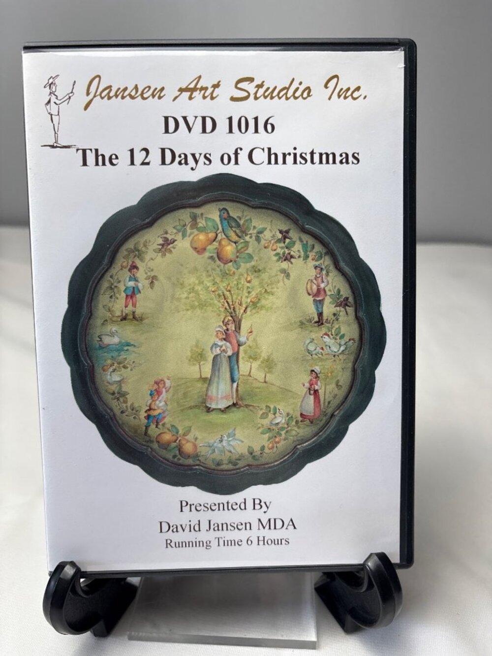 David Jansen The 12 Days of Christmas 3-DVD Set Patterns Instructions 6-Hour